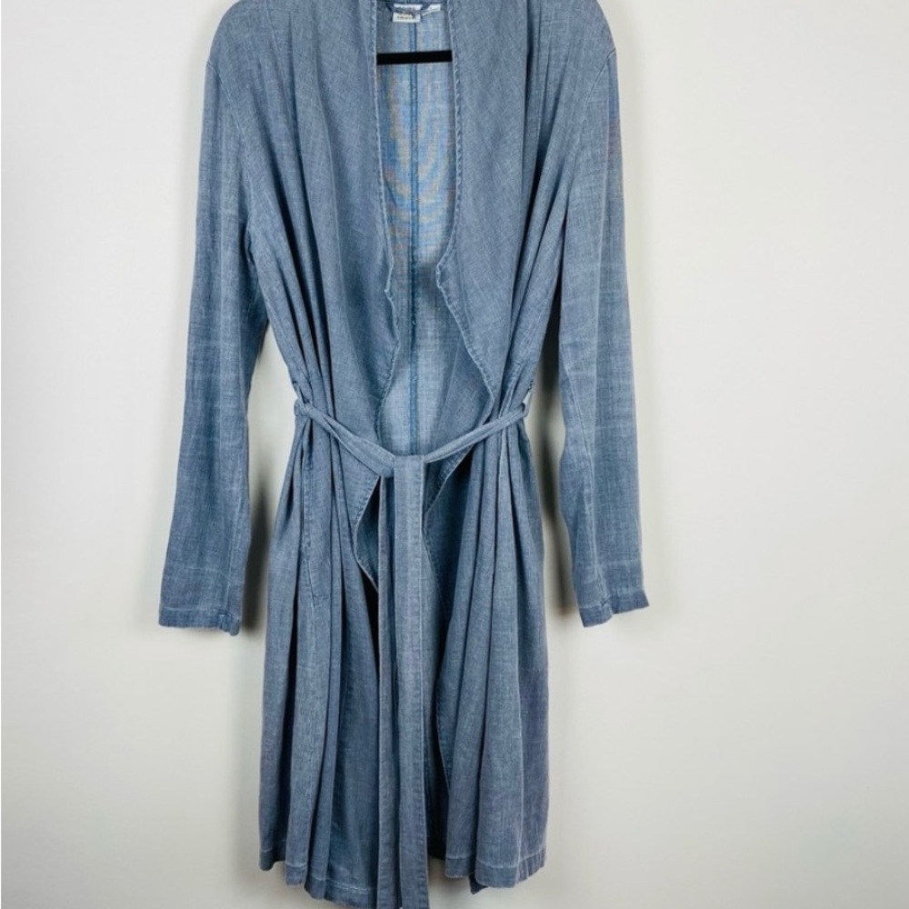 Chambray Coat - Picture 3 of 10